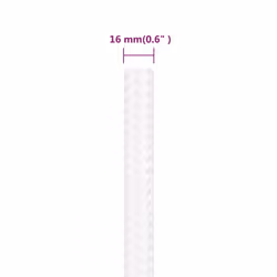 Marine Rope Dock Coil Boat Line Polypropylene Rope Multi Sizes Multi Colours - white, 16 mm/ 50 m - Additional view 3
