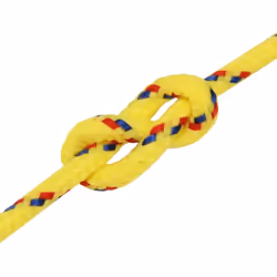 Marine Rope Dock Coil Boat Line Polypropylene Rope Multi Sizes Multi Colours - yellow, 2 mm/ 250 m - Additional view 4