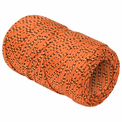 Marine Rope Dock Coil Boat Line Polypropylene Rope Multi Sizes Multi Colours - orange, 2 mm/ 25 m - Additional view 2