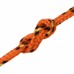 Marine Rope Dock Coil Boat Line Polypropylene Rope Multi Sizes Multi Colours - orange, 2 mm/ 25 m - Additional view 4