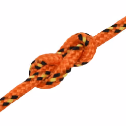 Marine Rope Dock Coil Boat Line Polypropylene Rope Multi Sizes Multi Colours - orange, 5 mm/ 250 m - Additional view 4