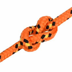 Marine Rope Dock Coil Boat Line Polypropylene Rope Multi Sizes Multi Colours - orange, 8 mm/ 100 m - Additional view 4