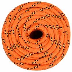 Marine Rope Dock Coil Boat Line Polypropylene Rope Multi Sizes Multi Colours - orange, 18 mm/ 25 m - Additional view 2