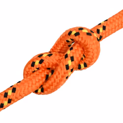 Marine Rope Dock Coil Boat Line Polypropylene Rope Multi Sizes Multi Colours - orange, 20 mm/ 50 m - Additional view 4