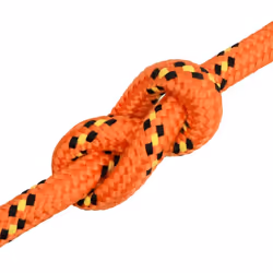 Marine Rope Dock Coil Boat Line Polypropylene Rope Multi Sizes Multi Colours - orange, 20 mm/ 100 m - Additional view 4
