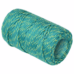 Marine Rope Dock Coil Boat Line Polypropylene Rope Multi Sizes Multi Colours - green, 2 mm/ 500 m - Additional view 2