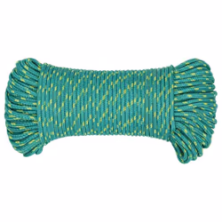 Marine Rope Dock Coil Boat Line Polypropylene Rope Multi Sizes Multi Colours - green, 3 mm/ 50 m