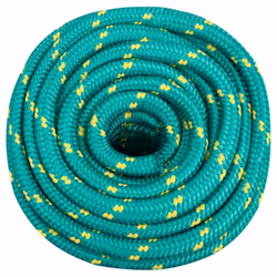 Marine Rope Dock Coil Boat Line Polypropylene Rope Multi Sizes Multi Colours - green, 20 mm/ 100 m - Additional view 2