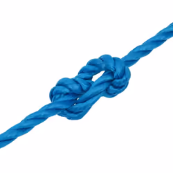 vidaXL Twisted Rope Garden Workshop Line Work Rope Boat Rope Polypropylene - blue, 14 mm/ 25 m - Additional view 4