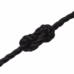 vidaXL Twisted Rope Garden Workshop Line Work Rope Boat Rope Polypropylene - black, 14 mm/ 25 m - Additional view 4