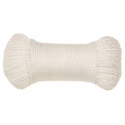 vidaXL Twisted Rope Garden Workshop Line Work Rope Boat Rope Polypropylene - White