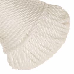 vidaXL Twisted Rope Garden Workshop Line Work Rope Boat Rope Polypropylene - White - Additional view 4