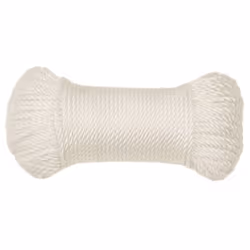 vidaXL Twisted Rope Garden Workshop Line Work Rope Boat Rope Polypropylene - white, 6 mm/ 50 m - Additional view 2