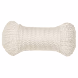 vidaXL Twisted Rope Garden Workshop Line Work Rope Boat Rope Polypropylene - white, 8 mm/ 25 m - Additional view 2