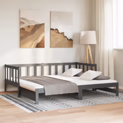 VidaXL 814666 sofa Sofa bed Grey - Additional view 4