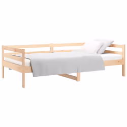 vidaXL Solid Wood Pine Day Bed 80x200 cm Wooden Guest Sofa Bed Daybed Couch