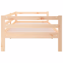vidaXL Solid Wood Pine Day Bed 80x200 cm Wooden Guest Sofa Bed Daybed Couch - Additional view 8