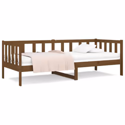 VidaXL 814687, Sofa bed, Brown, Pinewood, 2035 mm, 855 mm, 660 mm