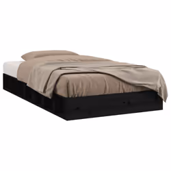VidaXL 820715, Black, 153 cm, 192.5 cm, 21 cm, 1350 x 1900 mm, 1 pc(s)