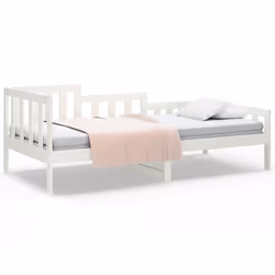 VidaXL 820732, Sofa bed, White, Pinewood, 1935 mm, 960 mm, 685 mm