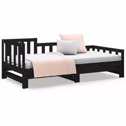 VidaXL 820740 sofa Sofa bed Black - Additional view 4
