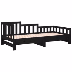 VidaXL 820740 sofa Sofa bed Black - Additional view 6