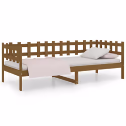VidaXL 820764, Sofa bed, Brown, Pinewood, 1935 mm, 960 mm, 685 mm