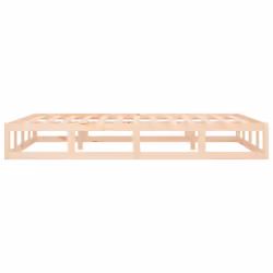 vidaXL Solid Wood Bed Frame Home Bedroom Bed Base Multi Colours Multi Sizes - brown, 120 x 200 cm - Additional view 6