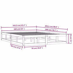 VidaXL 820810 bed frame - Additional view 8