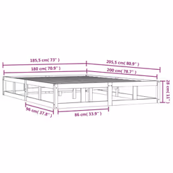 VidaXL 820815 bed frame - Additional view 8