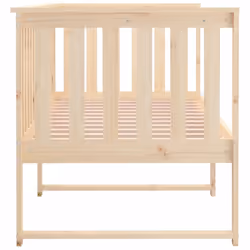 vidaXL Solid Wood Pine Day Bed Bedroom Furniture Multi Colours Multi Sizes - Brown, 80x200 cm - Additional view 9
