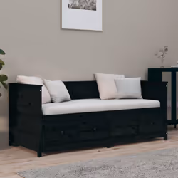 VidaXL 820915 sofa Sofa bed Black