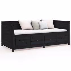 VidaXL 820915 sofa Sofa bed Black - Additional view 4