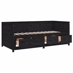VidaXL 820915 sofa Sofa bed Black - Additional view 6