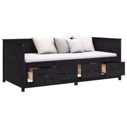VidaXL 820920 sofa Sofa bed Black - Additional view 5