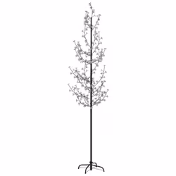 vidaXL Cherry Blossom LED Tree Warm White Christmas Light Display Multi Sizes - 368