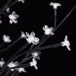 vidaXL Cherry Blossom LED Tree Warm White Christmas Light Display Multi Sizes - 368 - Additional view 4