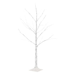 vidaXL Cherry Blossom LED Tree Warm White Christmas Light Display Multi Sizes - 120 cm