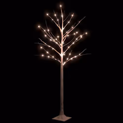 vidaXL Cherry Blossom LED Tree Warm White Christmas Light Display Multi Sizes - 150 cm