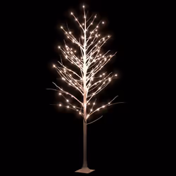 vidaXL Cherry Blossom LED Tree Warm White Christmas Light Display Multi Sizes - 300 cm
