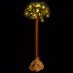 vidaXL Christmas Tree with LEDs Palm Tree Christmas Decoration Artificial Tree - 180 cm