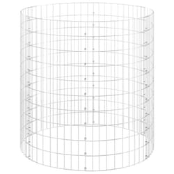 vidaXL Garden Composter Galvanised Steel Recycling Bin Waste Box Multi Sizes - Ã 100 x 100 cm/815