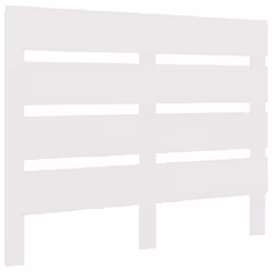 VidaXL 821333, White, Pinewood, 1000 mm, 80 cm, 30 mm