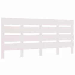 VidaXL 821373, White, Pinewood, 1350 mm, 80 cm, 30 mm