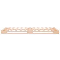 vidaXL Solid Wood Pine Bed Frame Wooden Bed Base Bedstead Mattress Foundation - natural, 90 x 200 cm - Additional view 5