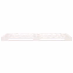 vidaXL Solid Wood Pine Bed Frame Wooden Bed Base Bedstead Mattress Foundation - white, 90 x 200 cm - Additional view 5