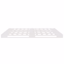 vidaXL Solid Wood Pine Bed Frame White 200x200 cm Wooden Bed Base Bedstead - Additional view 7