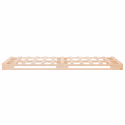 vidaXL Pallet Bed Bedstead Bed Frame 75x190 cm Small Single Solid Wood Pine - Additional view 7