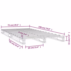 VidaXL 821418 bed - Additional view 8