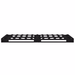 vidaXL Pallet Bed Home Bed Frame Black 75x190 cm Small Single Solid Wood Pine - Additional view 6